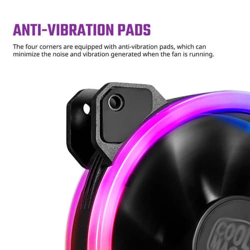 Cooler Master MasterFan MF120 S2 ARGB Cabinet Fan (Single Pack)